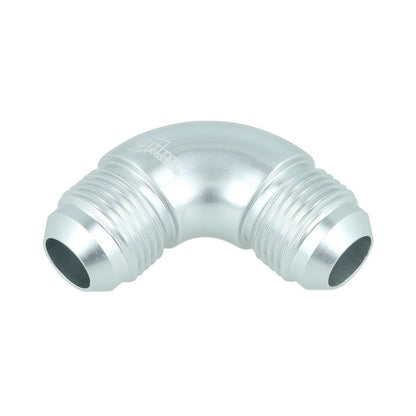 Union Adapter High Flow -AN Male to Male - 90°
