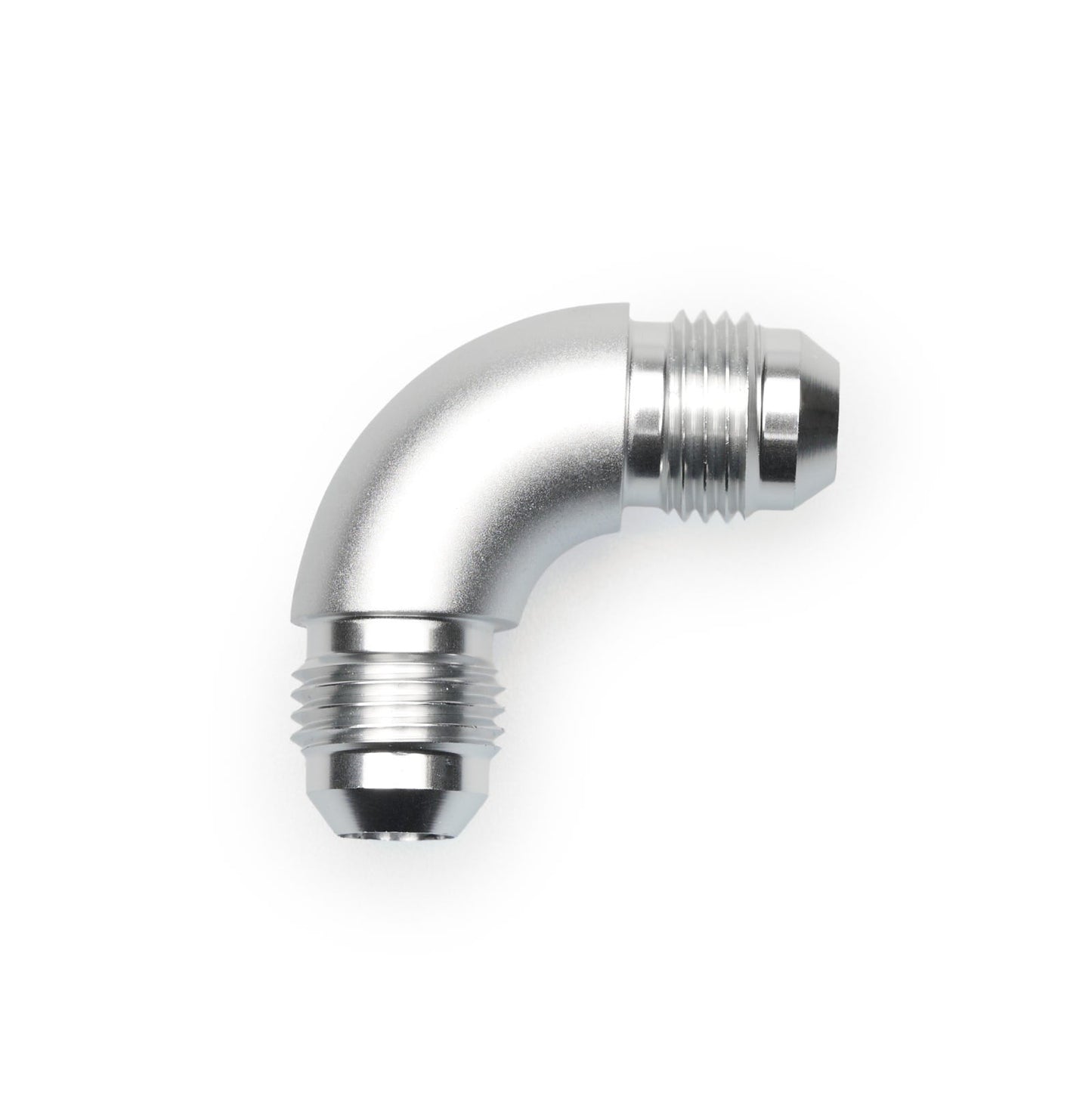 Union Adapter High Flow -AN Male to Male - 90°