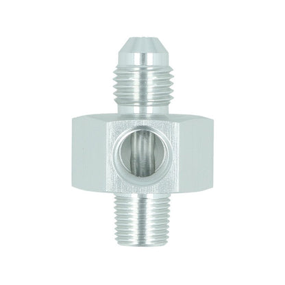Thread Adapter -AN Male to Male with NPT Sensor Port