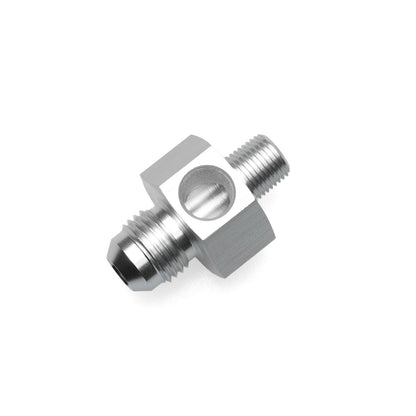 Thread Adapter -AN Male to Male with NPT Sensor Port