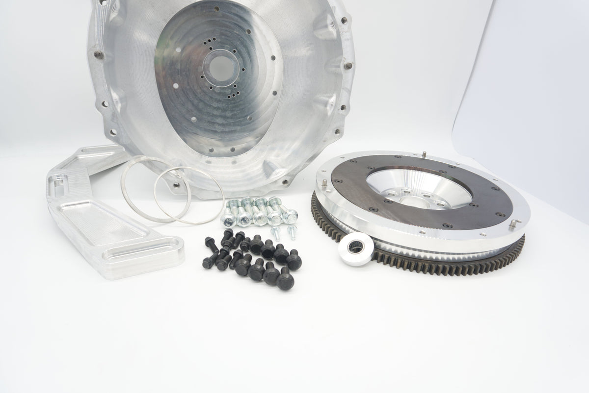 1UZ 2UZ 3UZ TO 350Z CD009 Billet Bell Housing Adapter | ASE