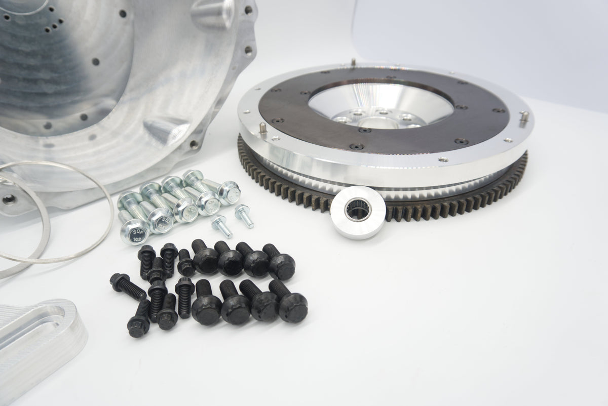 1UZ 2UZ 3UZ TO 350Z CD009 Billet Bell Housing Adapter | ASE
