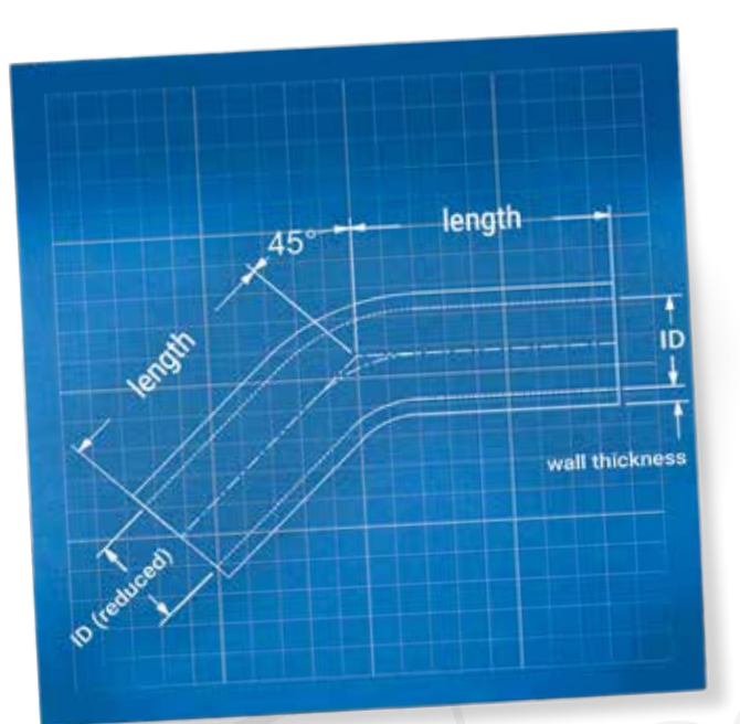 Silicone Reducer Elbow 45°