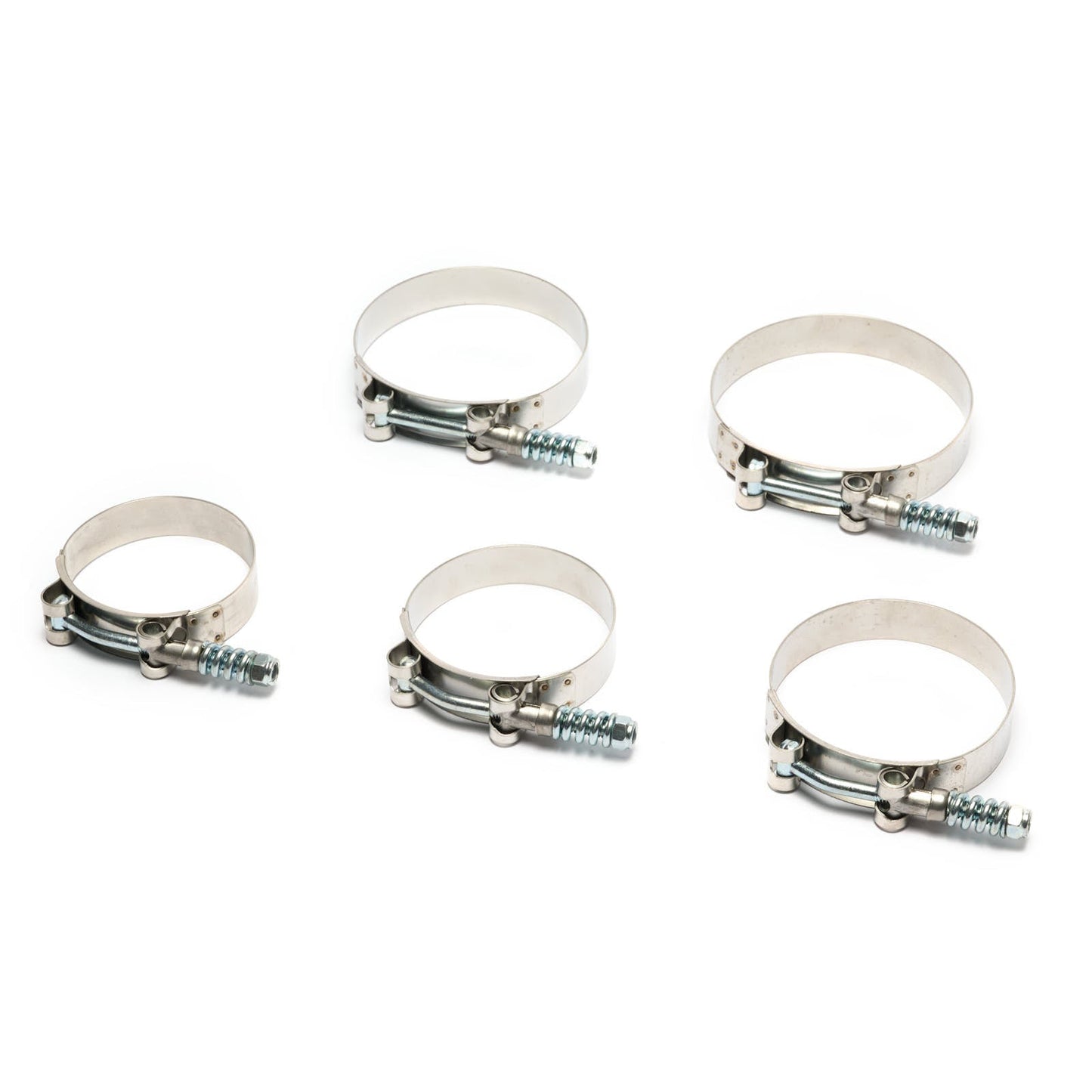 T-Bolt Stainless Steel Hose Clamp With Spring