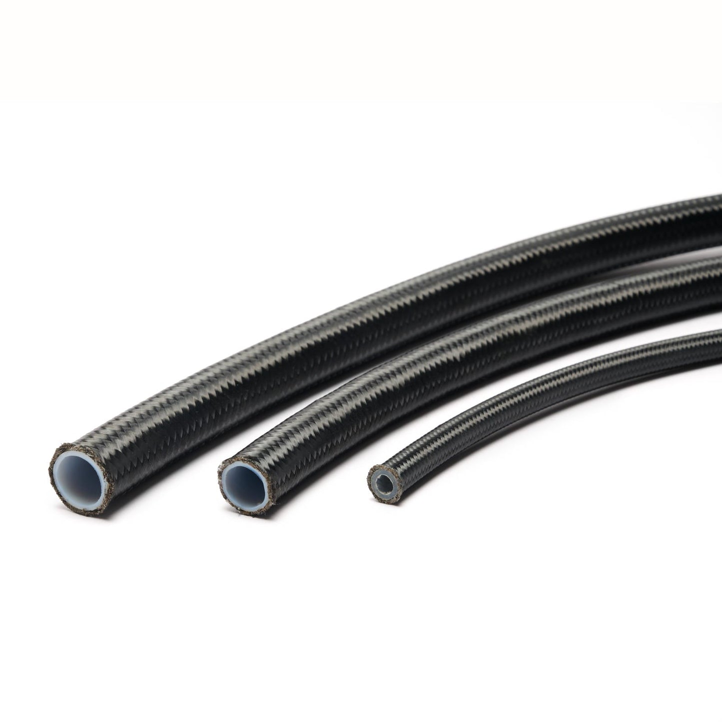 Hydraulic Hose (PTFE) - Black Nylon Braided