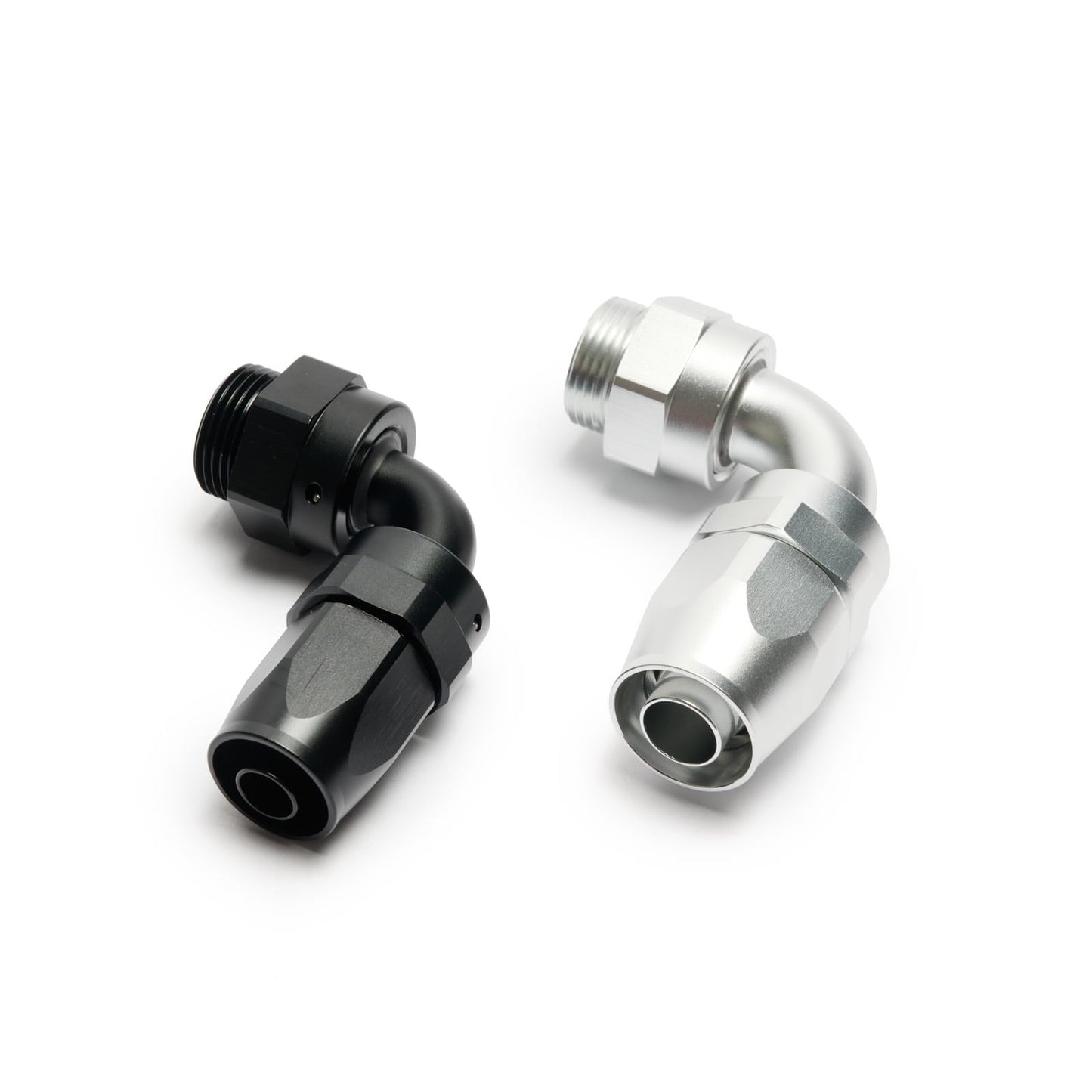Swivel Hose End Fitting to Metric - 90°