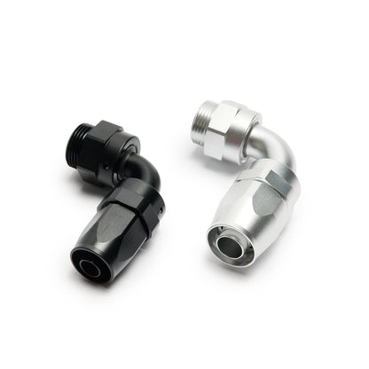 Swivel Hose End Fitting to Metric - 90°