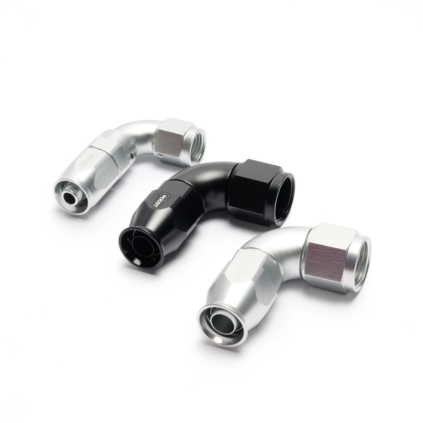 PTFE Swivel Hose End Fitting High Flow - 90°